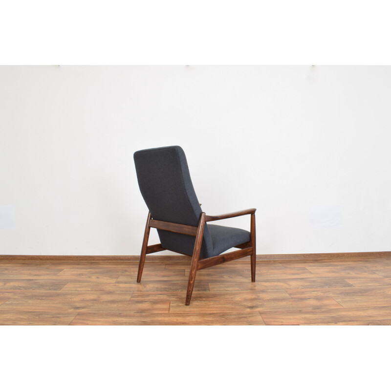 Mid-Century Lounge Chair by E. Homa, Polish 1960s