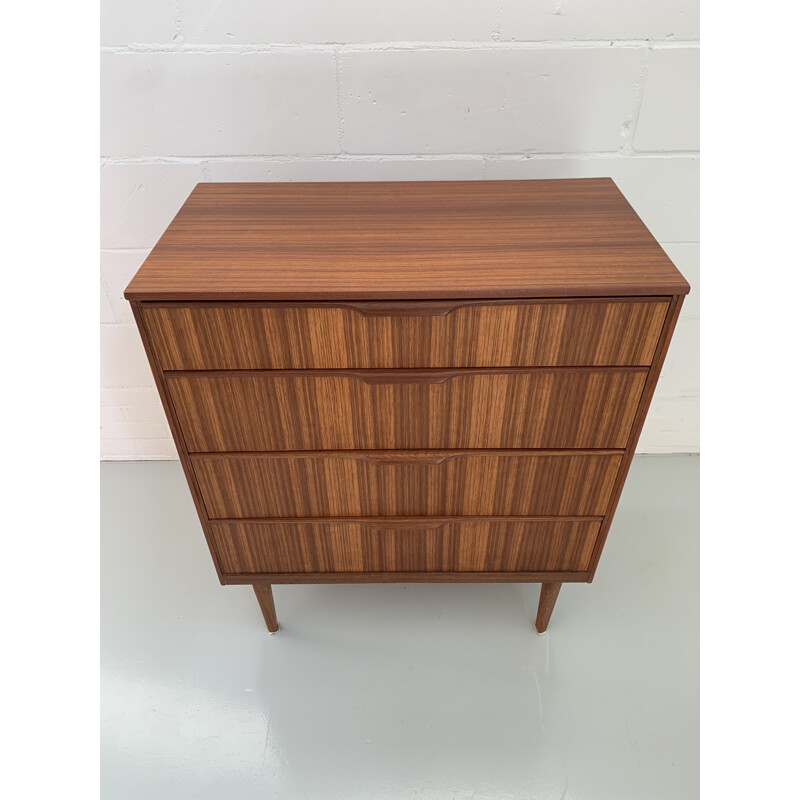 Vintage chest of drawers by Frank Guille for the Austinsuite of London England 1960