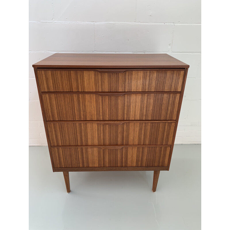 Vintage chest of drawers by Frank Guille for the Austinsuite of London England 1960