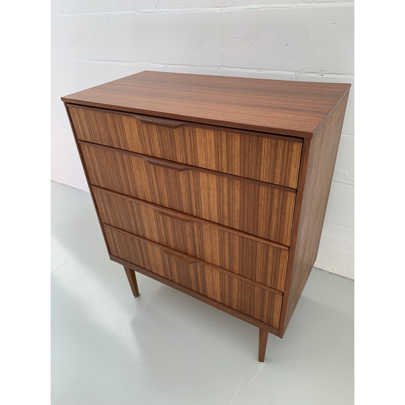 Vintage chest of drawers by Frank Guille for the Austinsuite of London England 1960