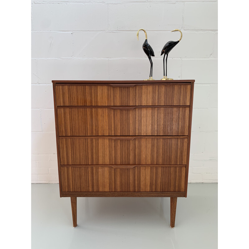 Vintage chest of drawers by Frank Guille for the Austinsuite of London England 1960