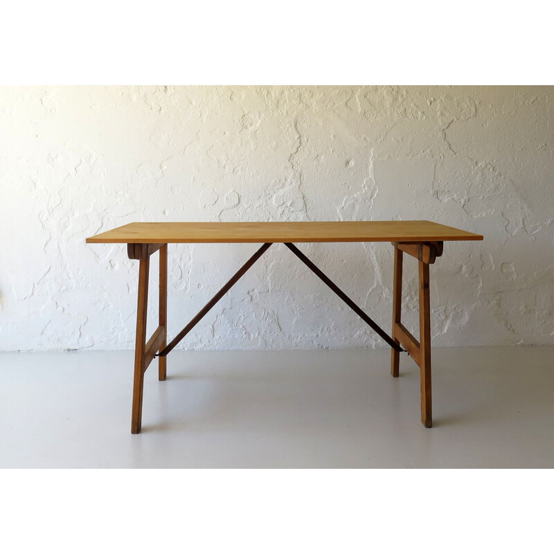 Vintage folding dining table 1970