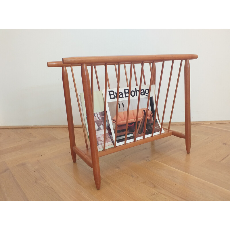 Mid Century Magazine Rack, ULUV 1950s