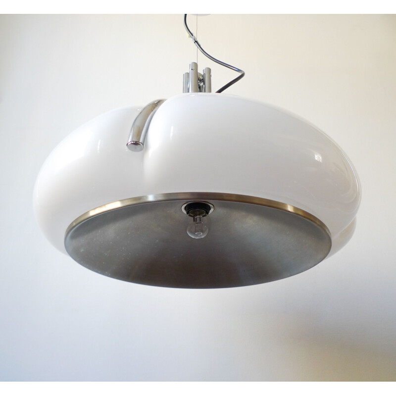 Vintage pendant lamp space age Guzzini 1968