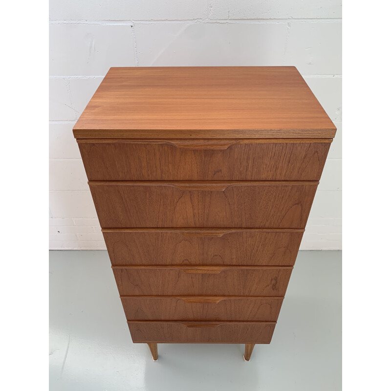 Vintage chest of drawers by Frank Guille for the Austinsuite of London 1960