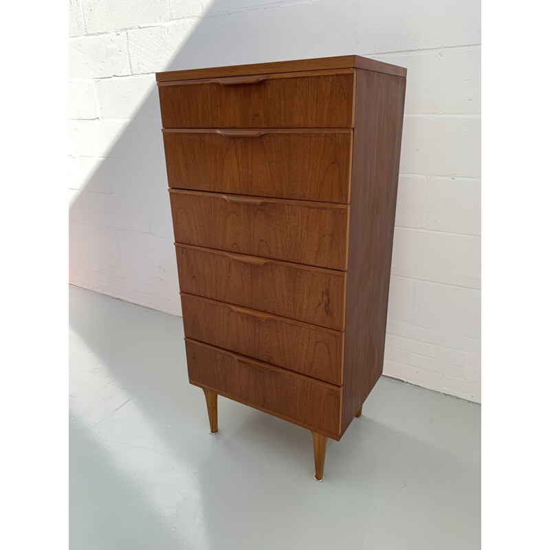 Vintage chest of drawers by Frank Guille for the Austinsuite of London 1960