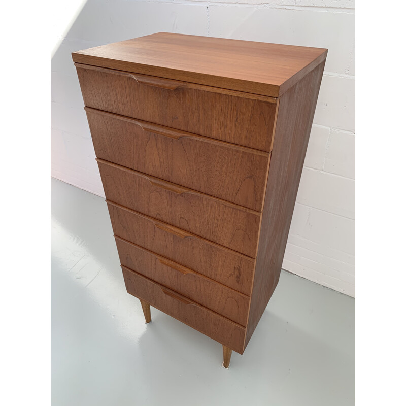 Vintage chest of drawers by Frank Guille for the Austinsuite of London 1960