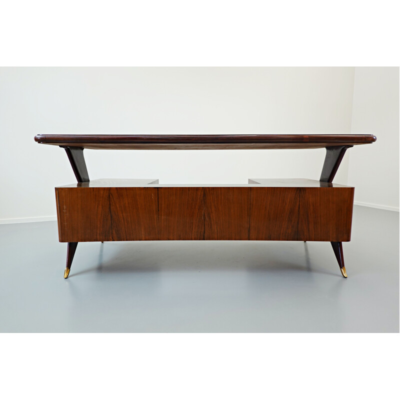 Vintage desk by Vittorio Dassi, Italian 1950s