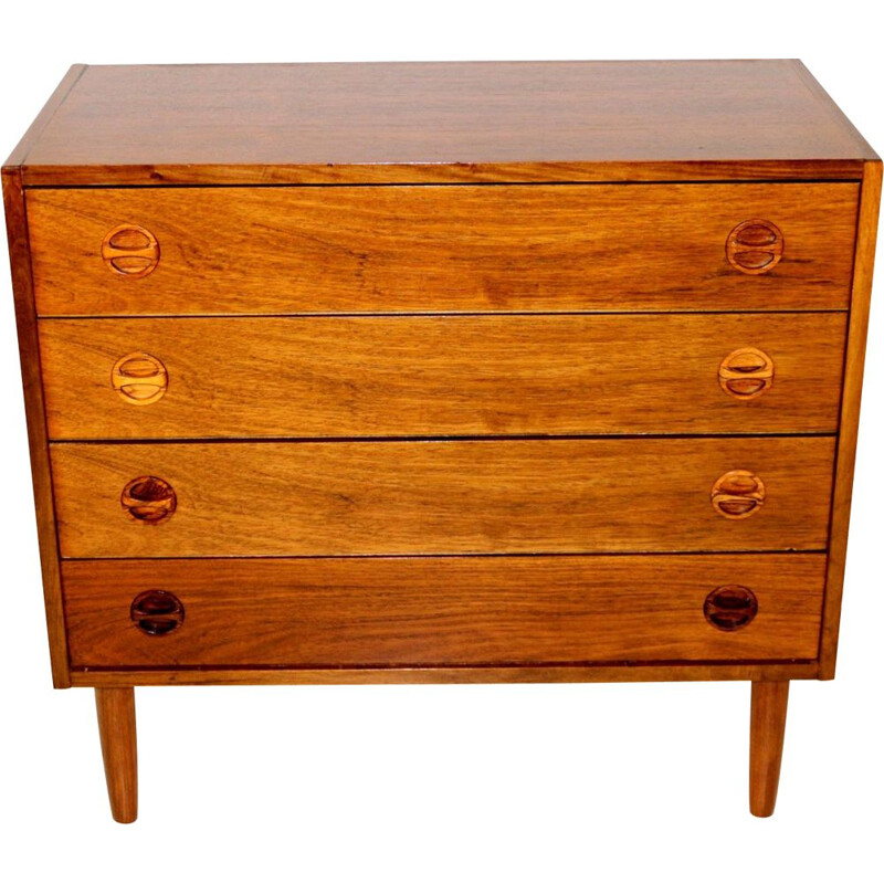 Vintage rosewood chest of drawers, Sweden 1960