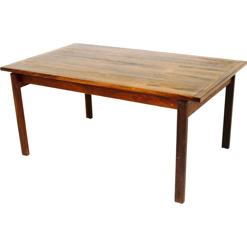 Table basse vintage en palissandre