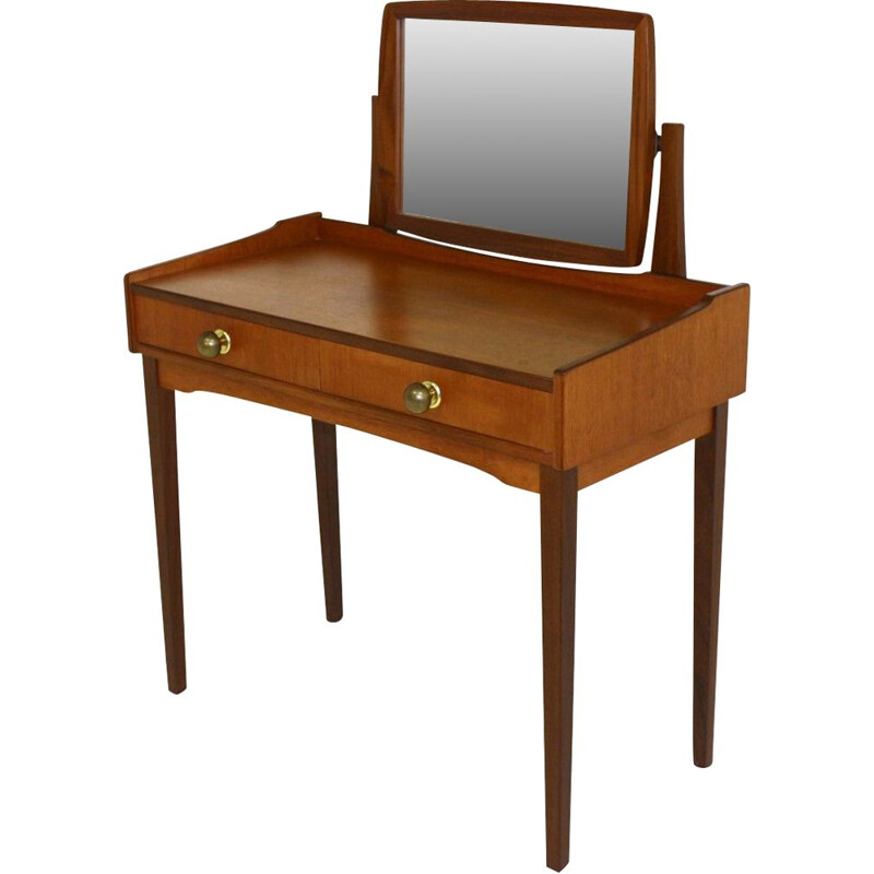 Vintage rosewood dressing table, Sweden 1960