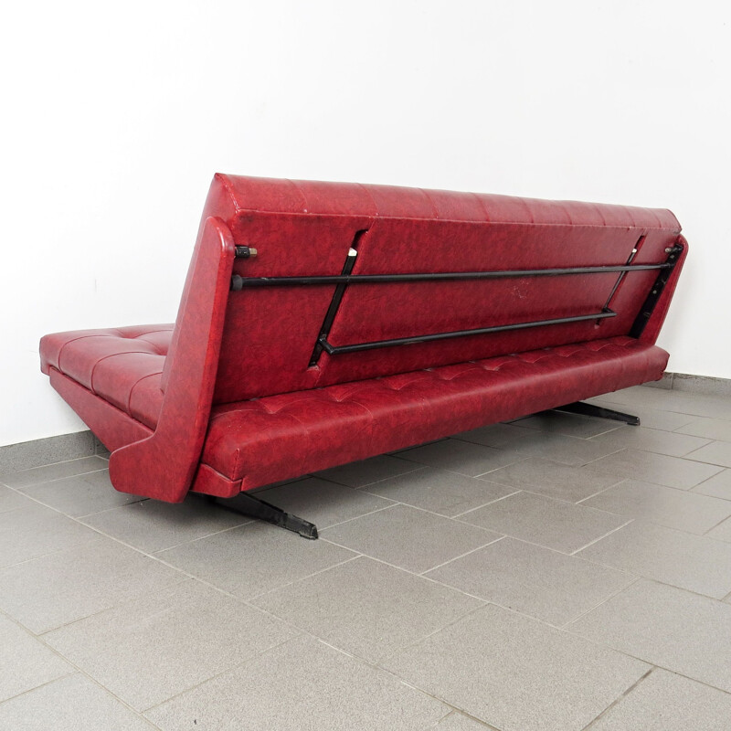 Vintage 3-seater Sofa by Moravek a Munzar Czechoslovakia 1970s