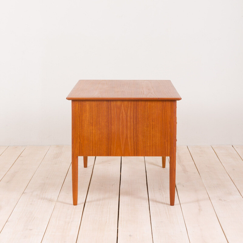 Vintage double-sided desk by Aksel Bender Madsen & Ejner Larsen, Denmark 1960