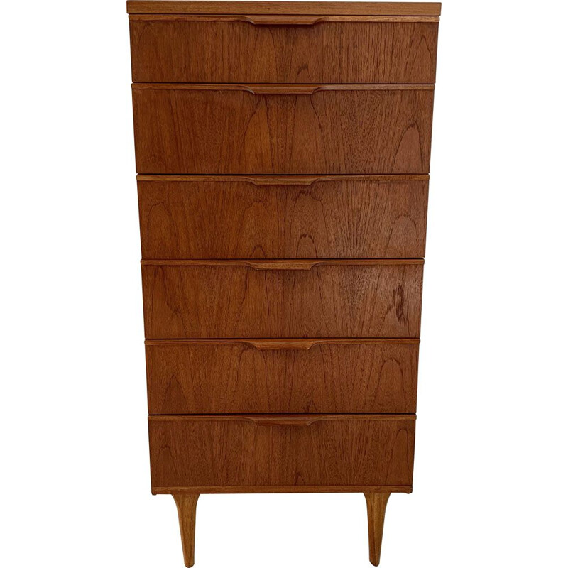 Vintage chest of drawers by Frank Guille for the Austinsuite of London 1960