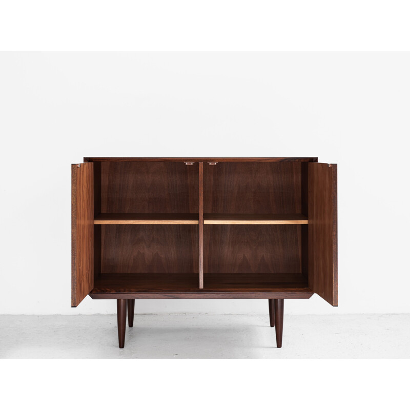 Midcentury cupboard with 2 doors in rosewood by Brouer Danish 1960s