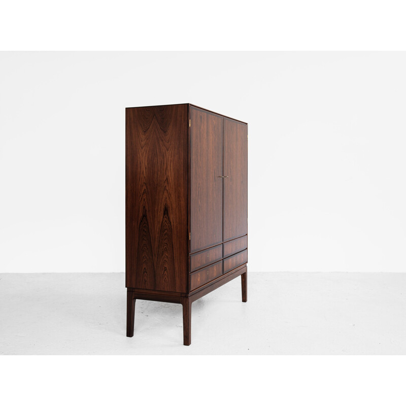 Midcentury cabinet in rosewood by Ole Wanscher for J.P. Jeppessen Danish 1960s