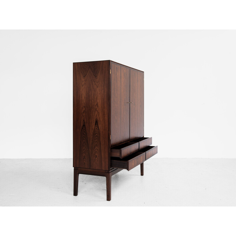 Midcentury cabinet in rosewood by Ole Wanscher for J.P. Jeppessen Danish 1960s