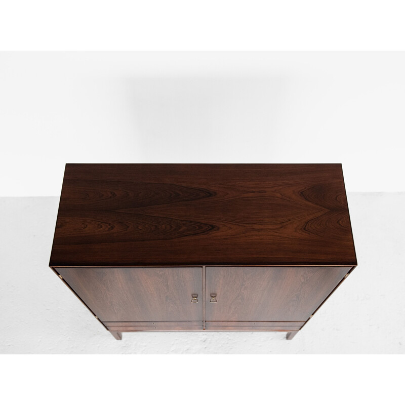 Midcentury cabinet in rosewood by Ole Wanscher for J.P. Jeppessen Danish 1960s