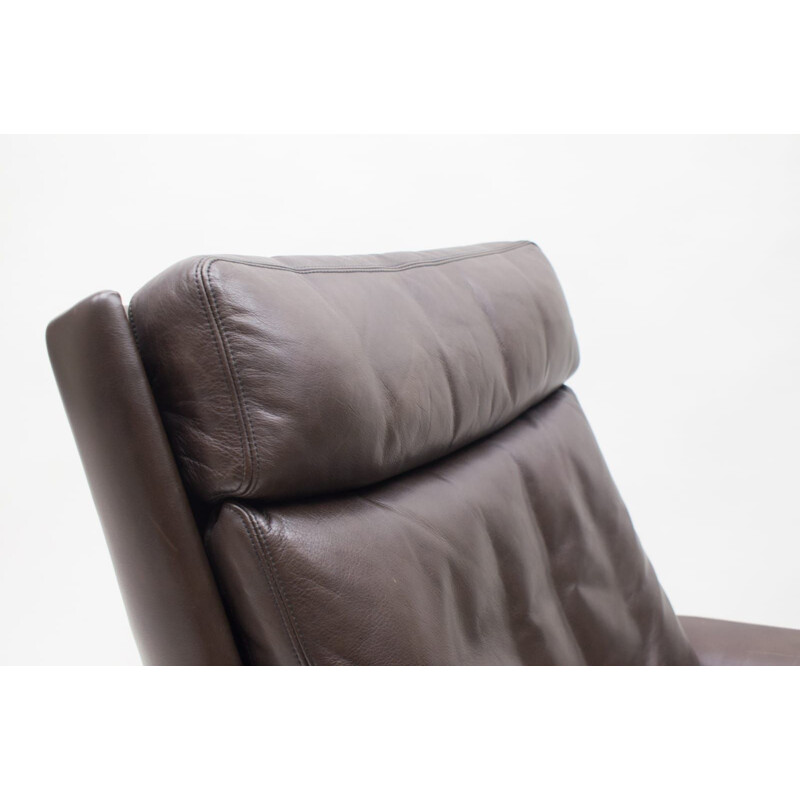 Mid-Century High Back Lounge Chair by Reinhold Adolf & Hans-Jürgen Schräpfer for Cor, German 1960s