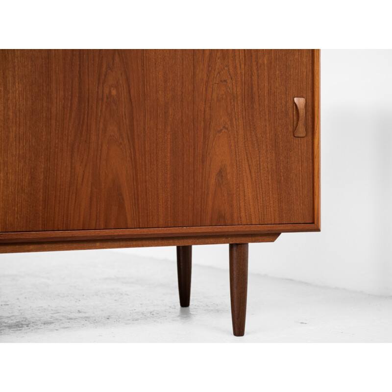 Midcentury sideboard in teak by Clausen & Søn Danish 1960s