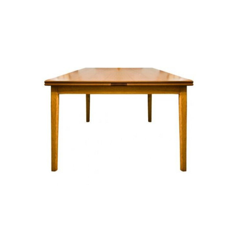 Scandinavian extendable dining table - 1960s