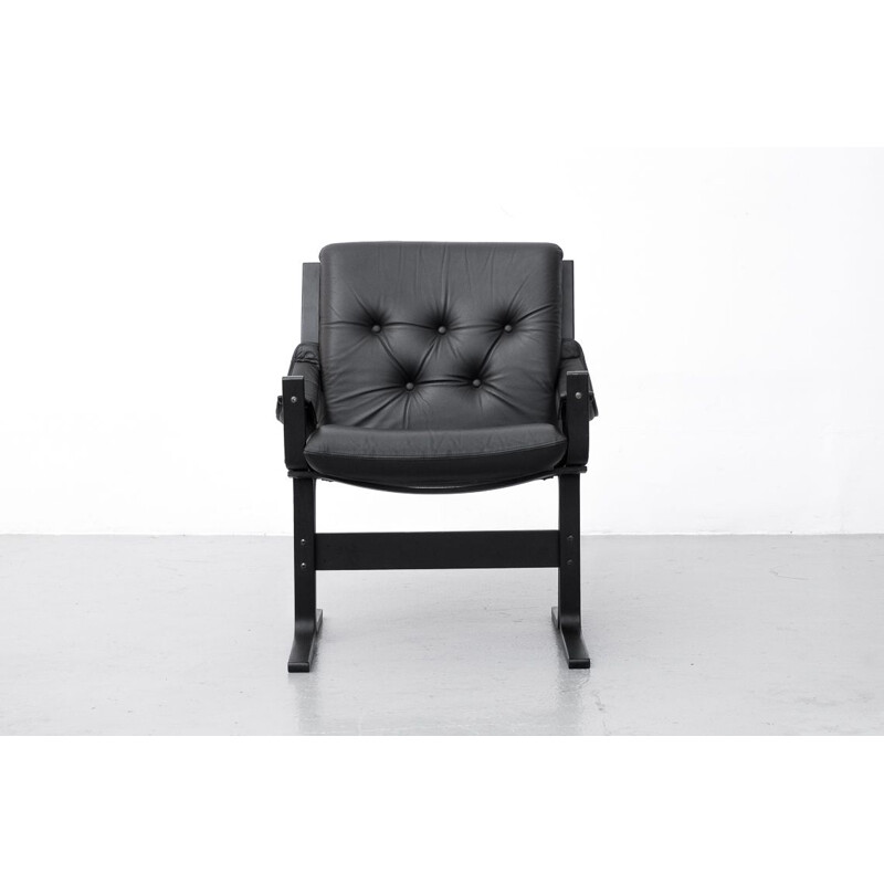 Vintage Safari armchair by Ingmar Relling for the Norwegian 1960s