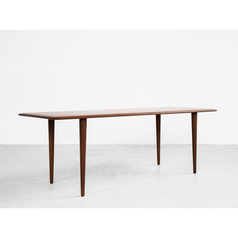 Vintage teak coffee table by Peter Hvidt &Orla Mølgaard-Nielsen for France & Søn Danish 1960