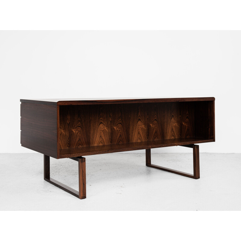 Midcentury desk in rosewood by Henning Jensen & Torben Valeur for Munch Møbler Danish 1960s