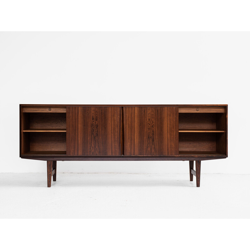 Midcentury sideboard in rosewood by EW Bach for Sejling Skabe Danish 1960s