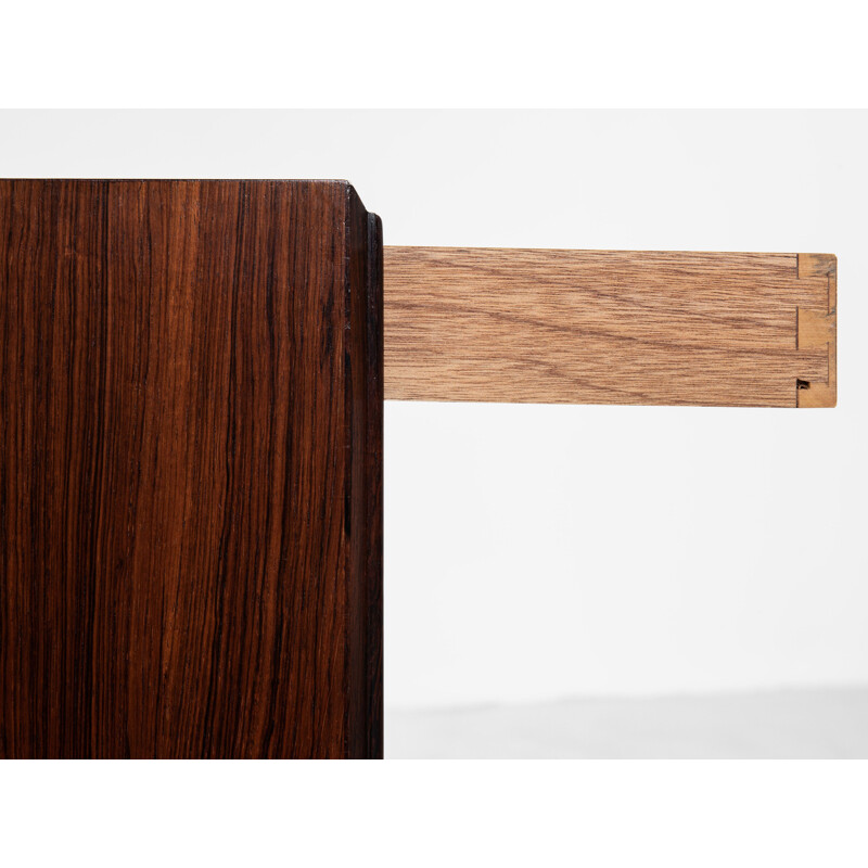 Midcentury sideboard in rosewood by EW Bach for Sejling Skabe Danish 1960s