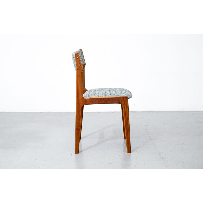 Ensemble de 4 chaises vintage de la marque Anderstrup Møbelfabrik Danemark 1970