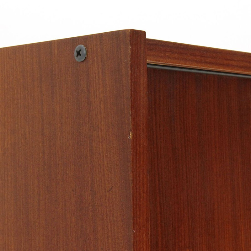 Vintage Shoe cabinet in teak, 1960s