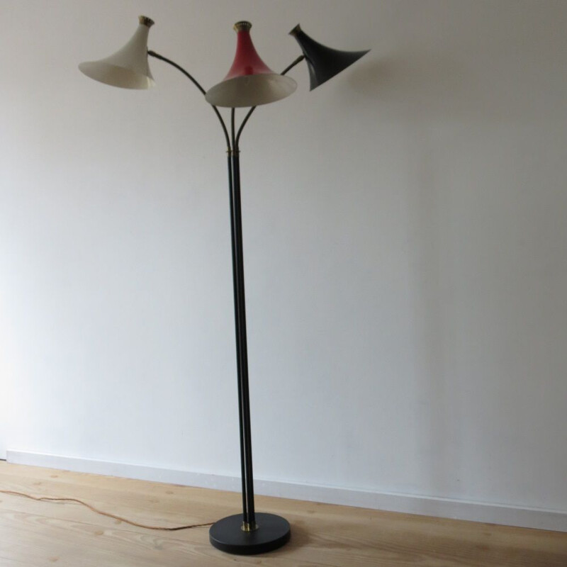 Vintage Floor Standard Lamp By Hiscock And Appleby 1950s