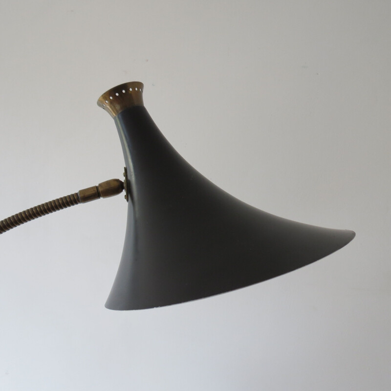 Vintage Floor Standard Lamp By Hiscock And Appleby 1950s