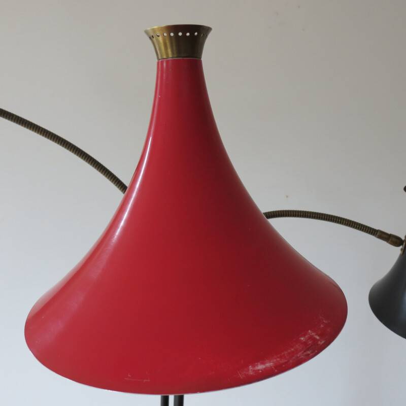 Vintage Floor Standard Lamp By Hiscock And Appleby 1950s