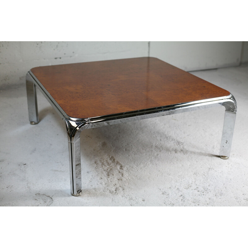 Vintage coffee table by Pierre Paulin. Model Dassas Strafor, France, 1973