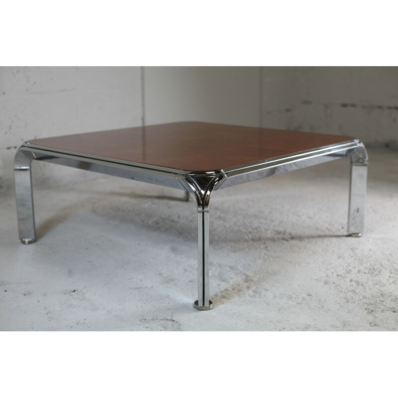 Vintage coffee table by Pierre Paulin. Model Dassas Strafor, France, 1973