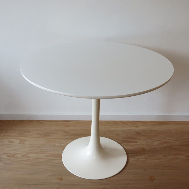 Vintage White Tulip Dining Table By Maurice Burke For Arkana Uk 1960s