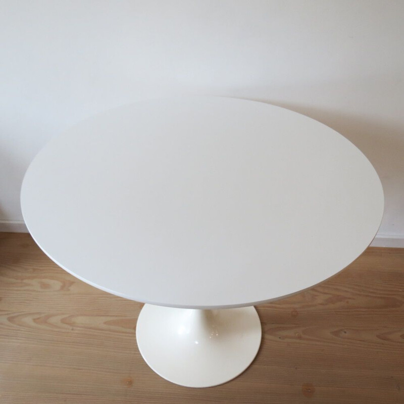 Vintage White Tulip Dining Table By Maurice Burke For Arkana Uk 1960s