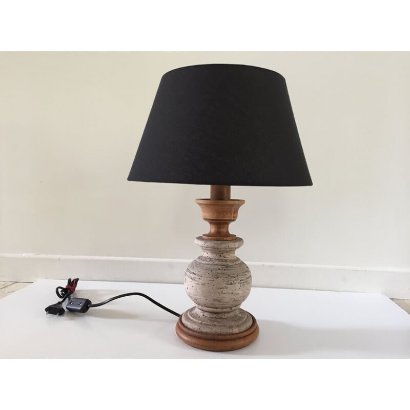 Lampe de Table Vintage par Noailles 1980