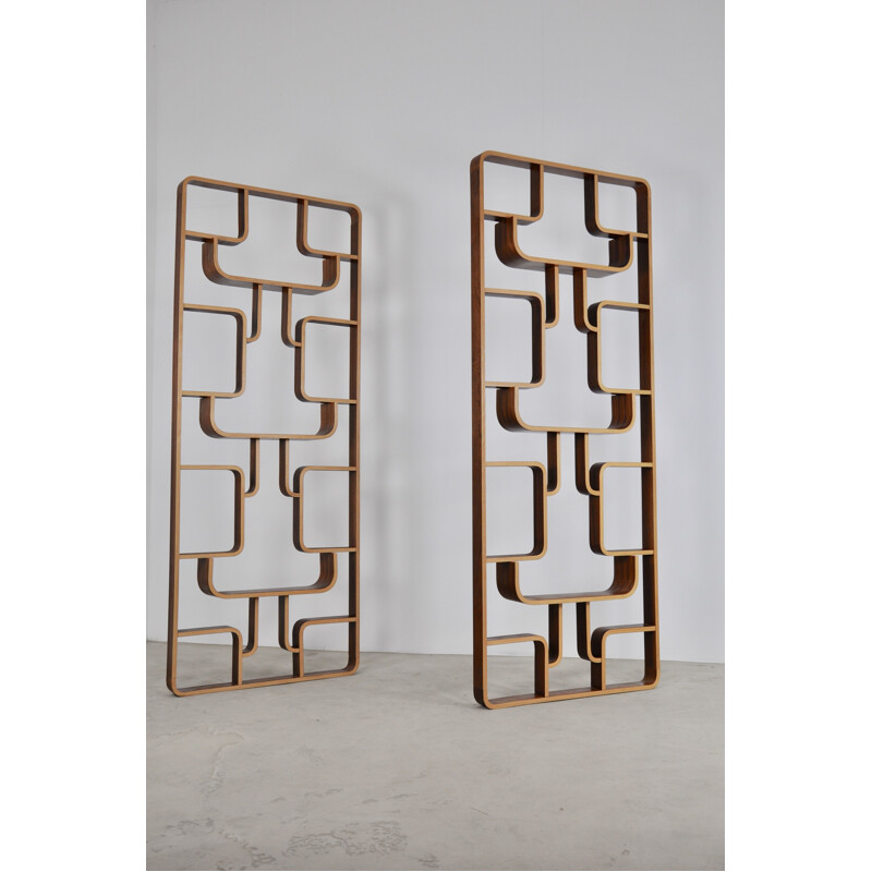 Vintage Rooms Dividers by Ludvik Volak for Drevopodnik Holesav,1950s