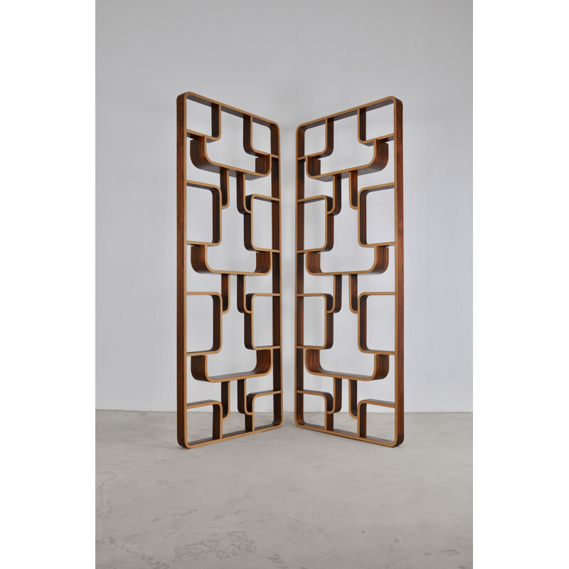 Vintage Rooms Dividers by Ludvik Volak for Drevopodnik Holesav,1950s