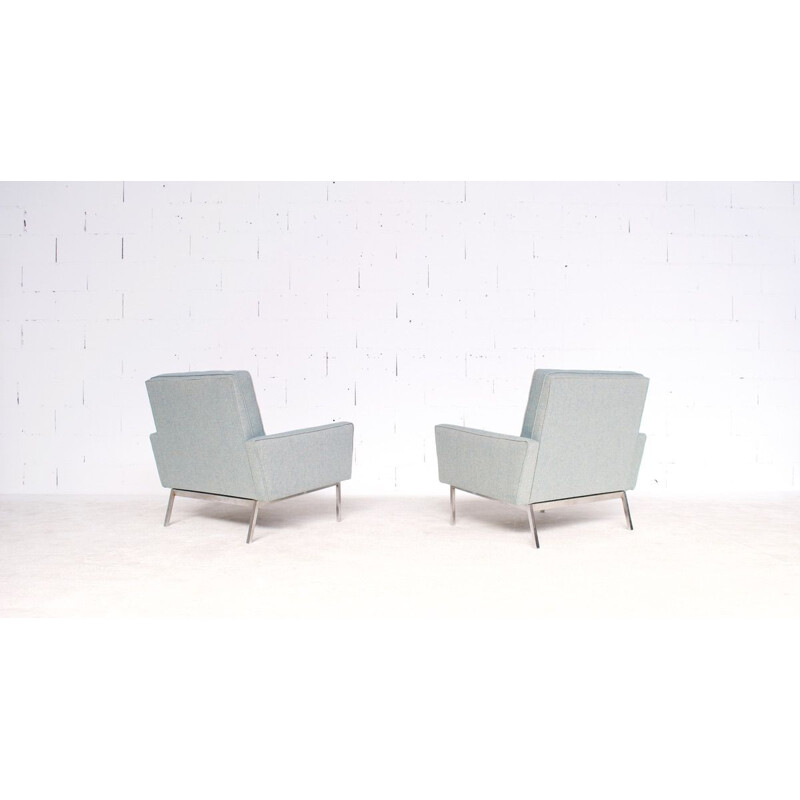 Paar vintage fauteuils model 67 A, door Florence Knoll International 1966