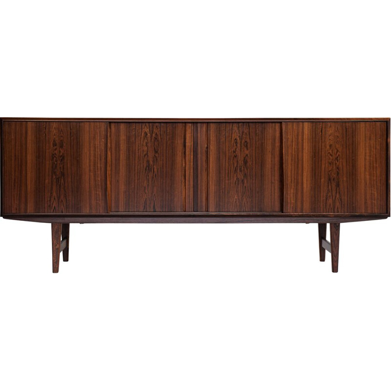 Midcentury sideboard in rosewood by EW Bach for Sejling Skabe Danish 1960s