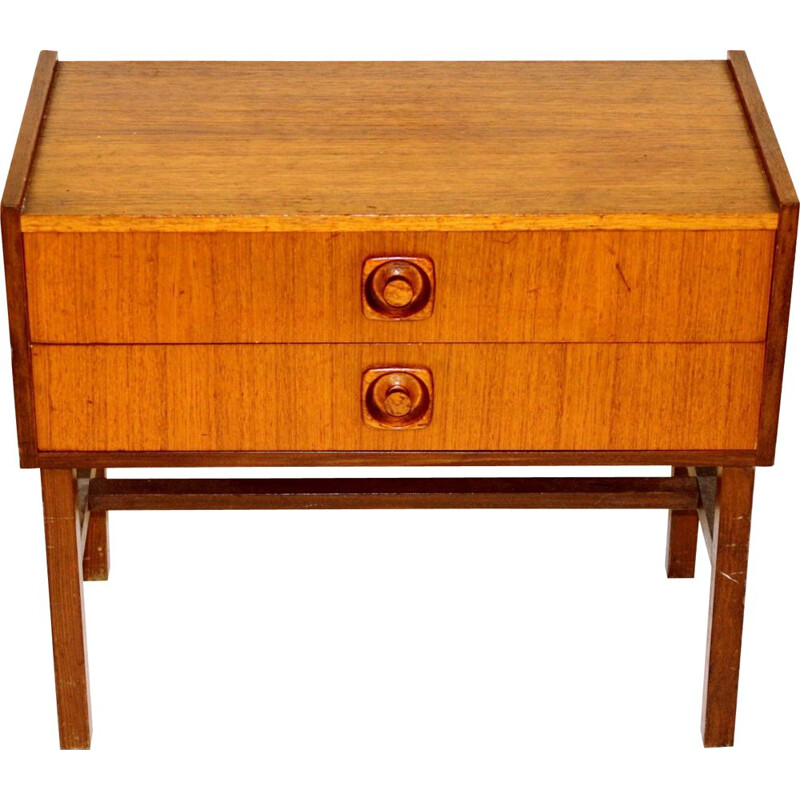 Vintage teak chest of drawers, Sweden 1960