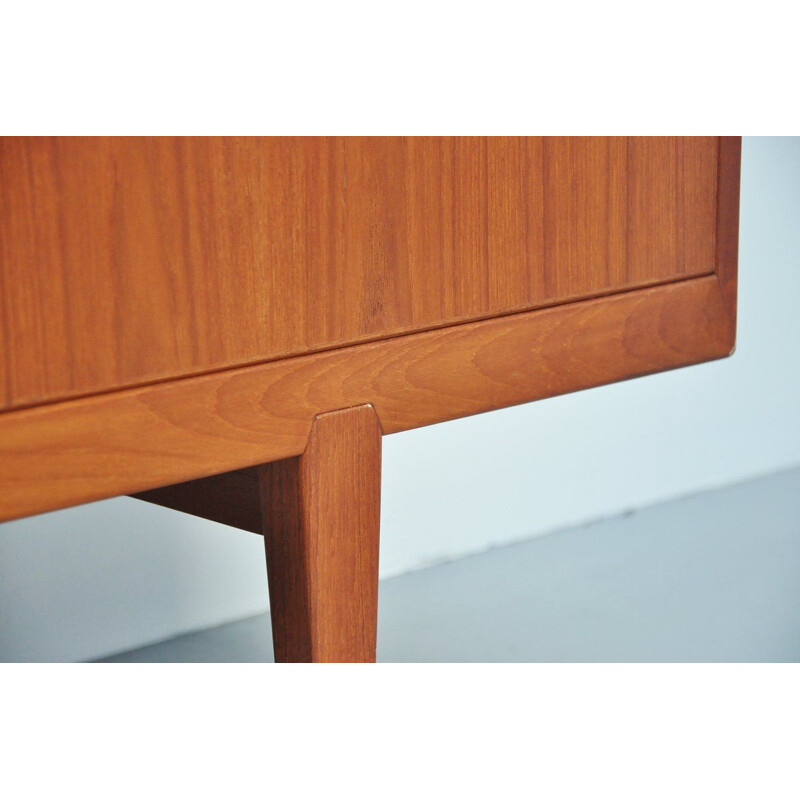 Vintage teak sideboard Henry Rosengren Hansen Denmark 1960