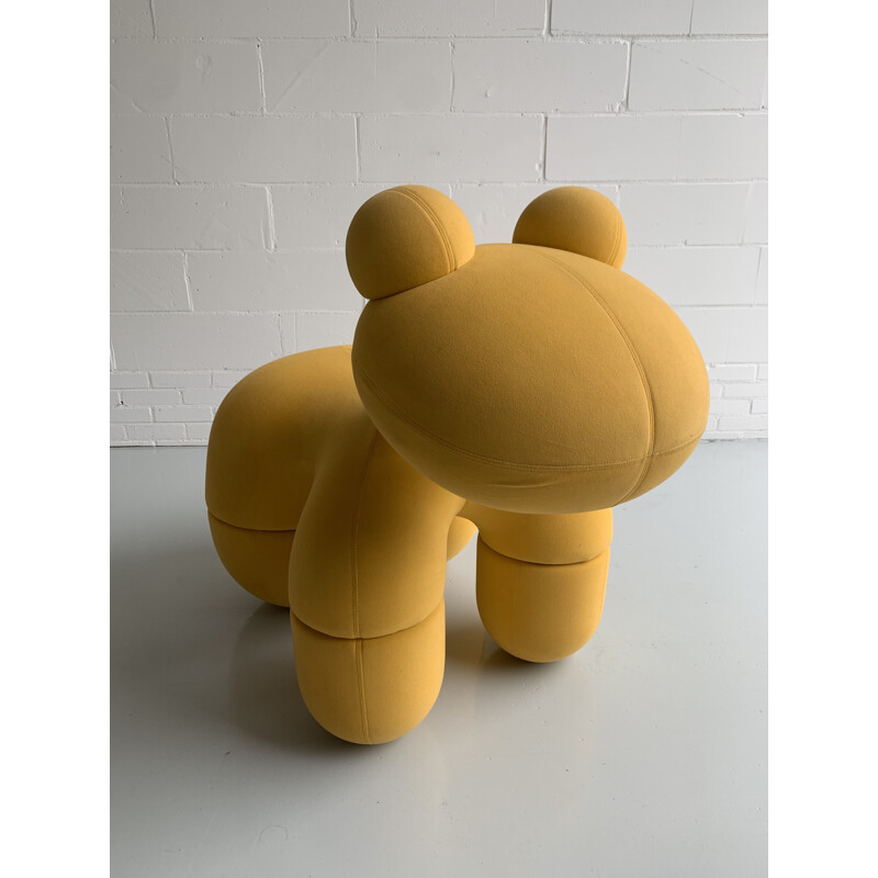 Sculpture de chaise vintage jaune "Pony" de Eero Aarnio 2004