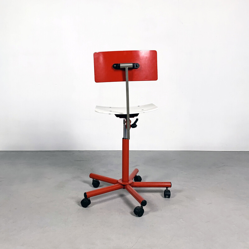 Vintage Teens Desk chair by Anna Anselmi for Bieffeplast, 1980s