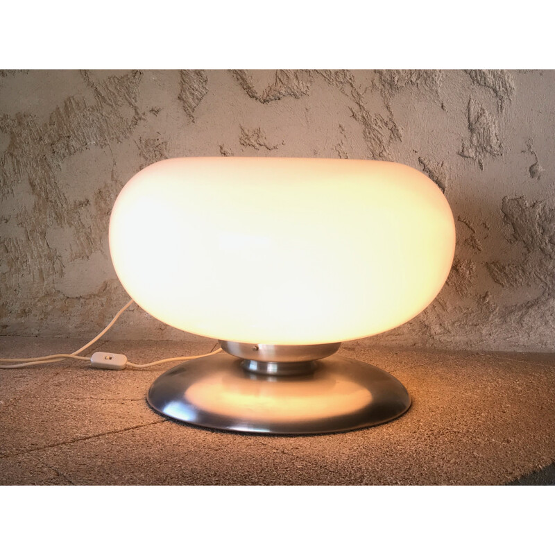 Vintage table lamp "ciambella" large model, Italy 1970