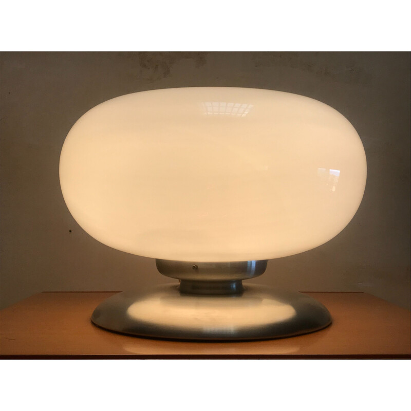 Vintage table lamp "ciambella" large model, Italy 1970